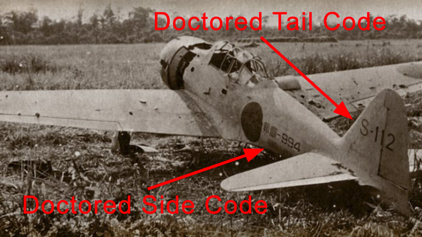 The Military Aviation Museum's A6M3 Zero 37 Doctored image of A6M3 sn 3145 HKK 994 using real image of A6M3 sn3030 HKK 872 at Buna New Guinea Editsmall