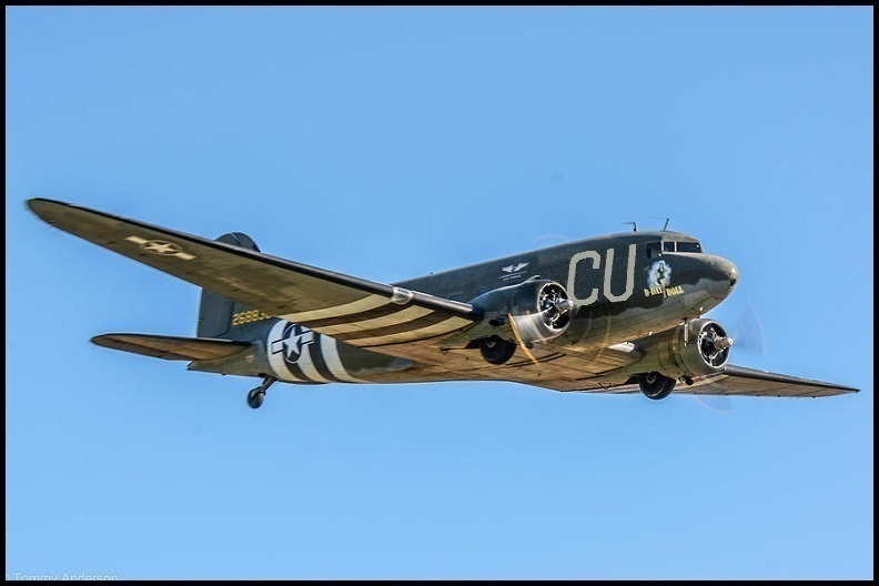 D-Day Squadron's Mighty Fifteen - The American Contingent Flying to Normandy 12 Doll CU Good