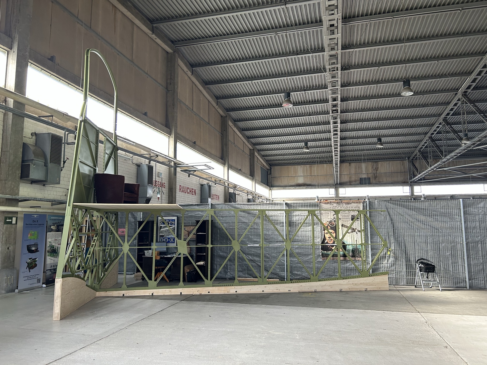 Reviving a Legend: Students and Historians Work to Rebuild the Iconic Dornier Do X Flying Boat 15 Dornier DOx And this is now the assembly of frame 44 and the center longitudinal beam. n