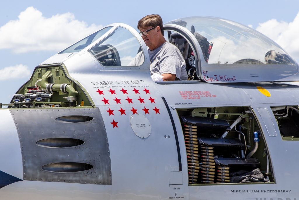 Classic Fighters of America: F-86F Performs First Engine Run 10 Doug Matthews’ North American F 86F 30 Sabre 52 5116 2