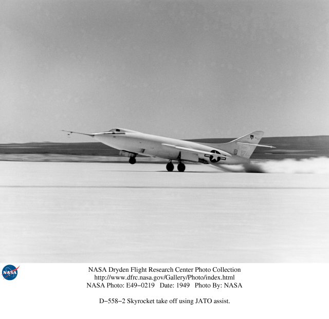 Flight Test Files: The Douglas D-558-2 Skyrocket – Chasing Mach 2 13 Douglas D 558 2 Skyrockets JATO assist
