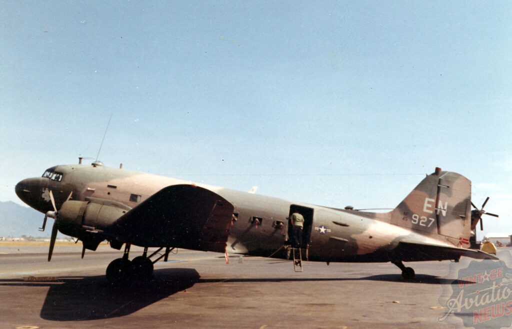 Today in Aviation History: Last Operational Douglas C-47 Skytrain Was Retired 14 Douglas AC 47D 4SOS Sep1968