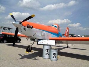 29th Annual Wings Over Houston Airshow October 26-27 11 A treat for the young and the young at heart, "Dusty" of Disney's hit movie "Planes" will give an engaging aerobatic performance. (Image Credit: Wings Over Houston Airshow)