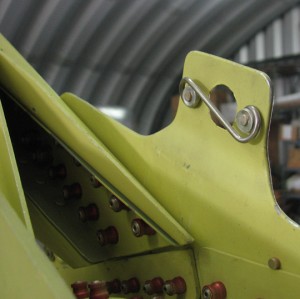 Restoration of Prototype XP-82 Twin Mustang, End of Summer Update 11 Upper left and right are the spring side of a Dzus fastener.