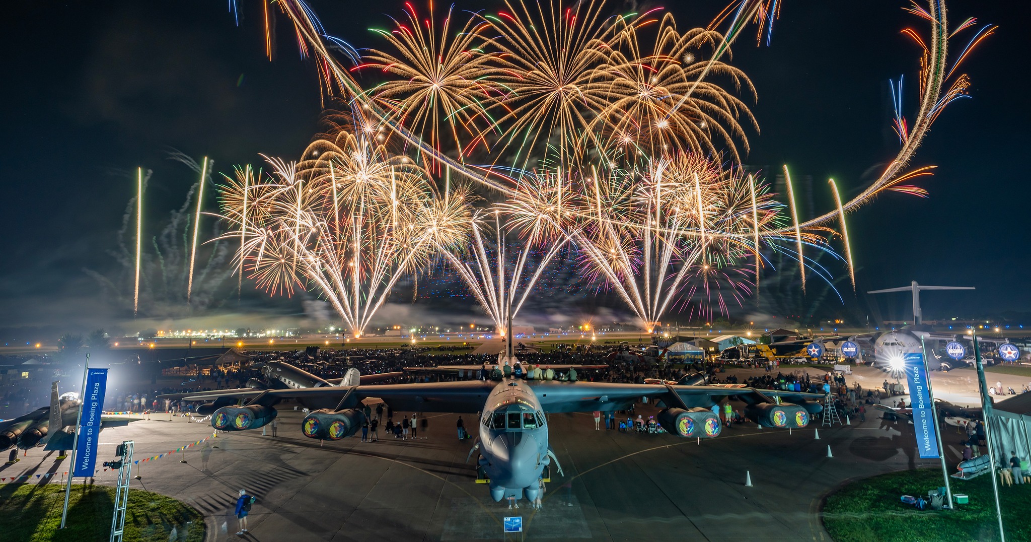 Record Attendance at EAA AirVenture Oshkosh 2024! 10 EAA The Spirit of Aviation Night airshow