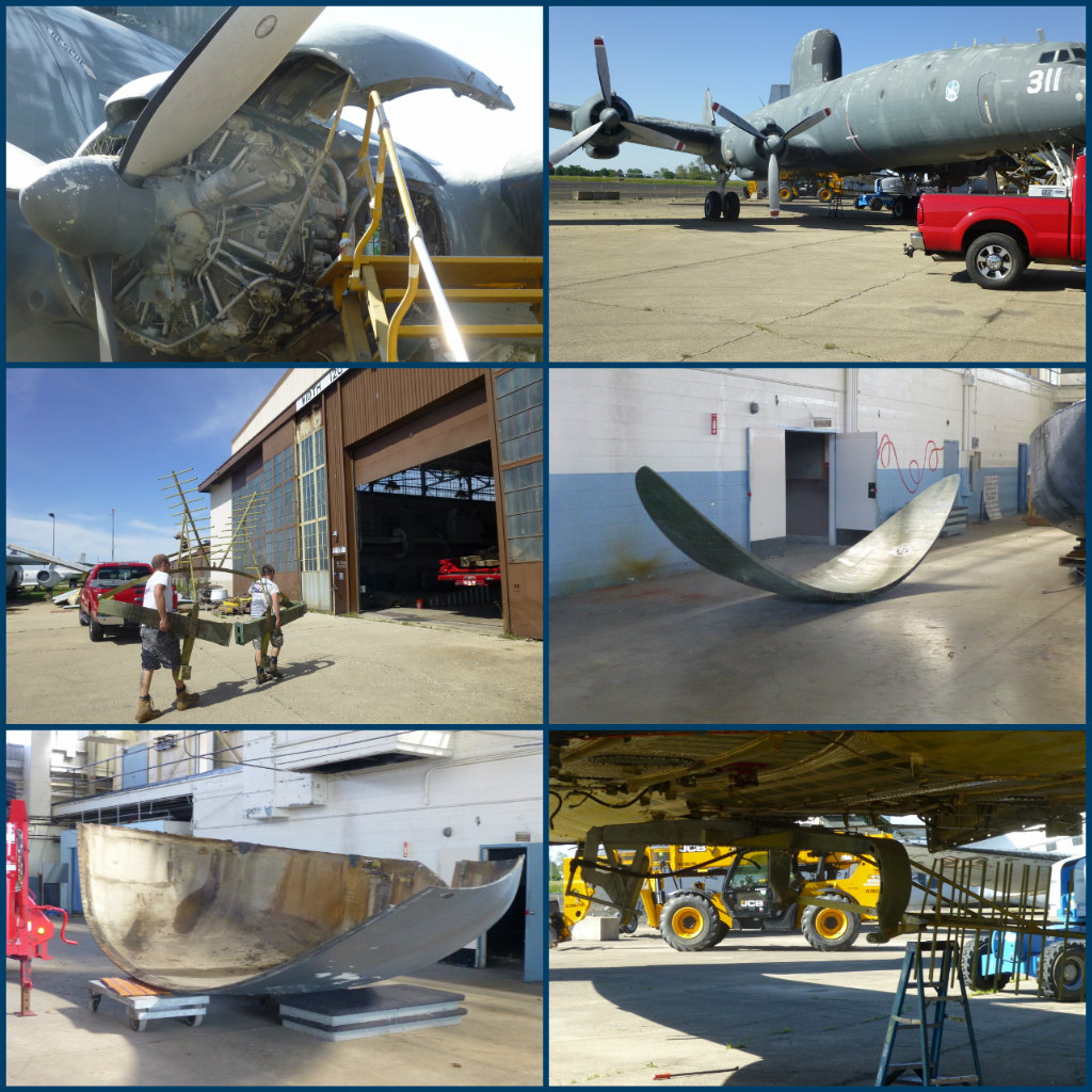 EC-121 “Warning Star” Moving to the Yankee Air Museum 13 EC-121 Warning Star collage