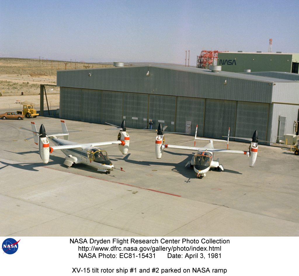 Flight Test Files: The Bell XV-15 Tiltrotor and NASA’s Quiet Revolution in Lift 11 EC81 15431