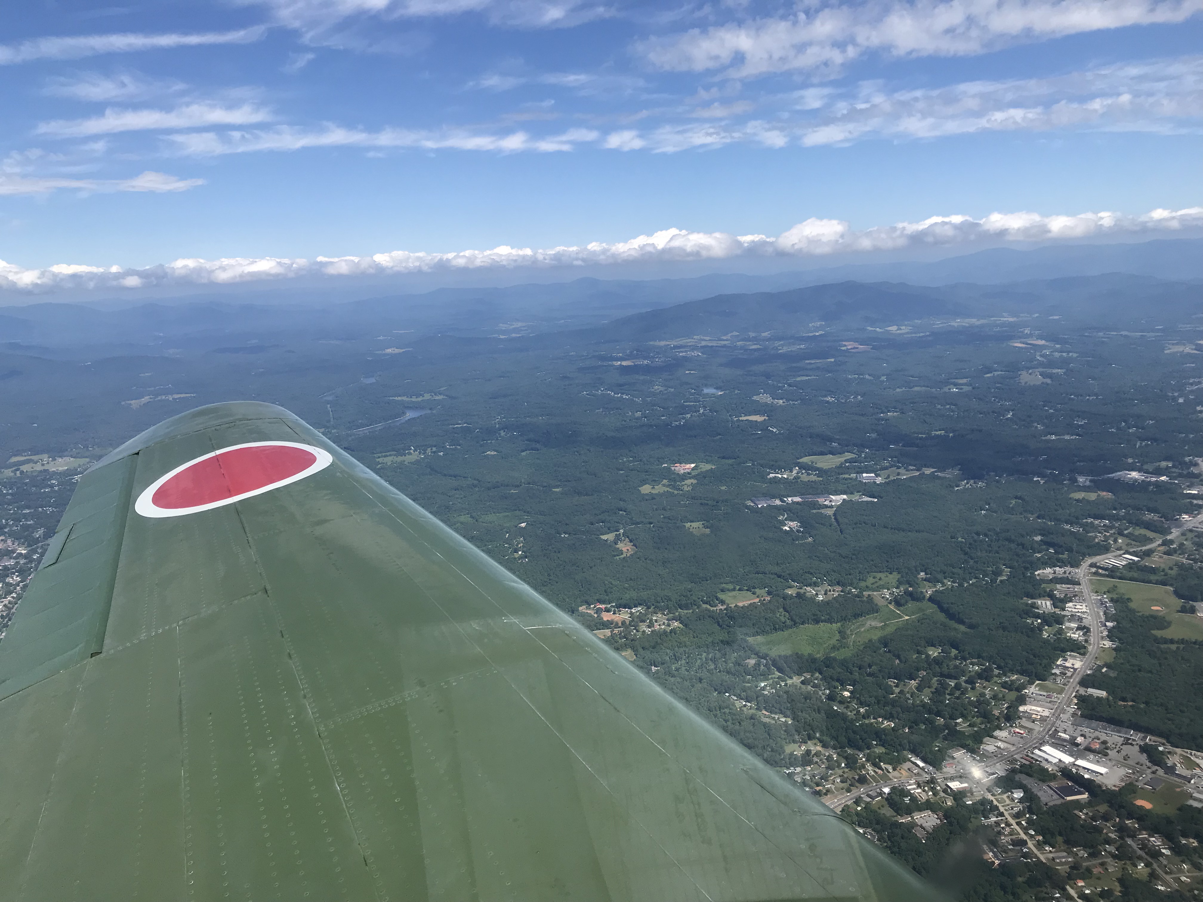 An Aerial Odyssey - Touring the Northeast in a 'Nakajima Kate' 13 ENROUTE LYNCHBURG TO READING 1