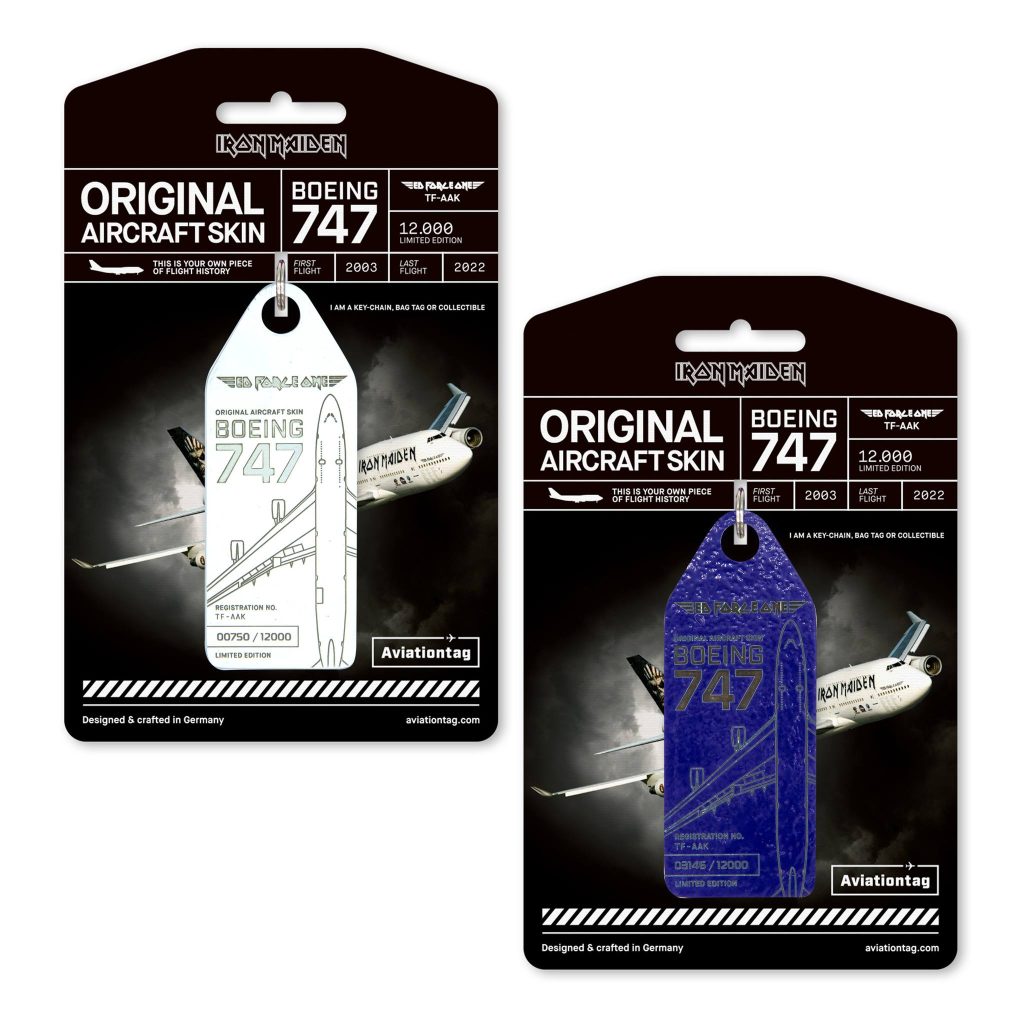 Ed Force One Lives On: Iron Maiden’s Boeing 747 Reborn as Collectible Tags 12 Ed Force One Lives On Iron Maidens Boeing 747 Reborn as Collectible Tags