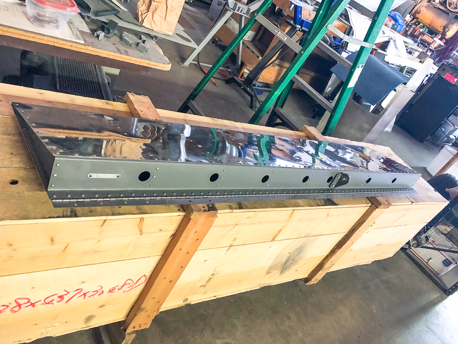 B-17E “Desert Rat” - June 2020 Restoration Update 14 Elevator trim tab 1 1