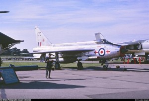 The Jets Of Sir James 12 A 1966 picture of the English Electric (BAC) Lightning F.1A (XM173) at RAF Gaydon. ( Image credit John Black)