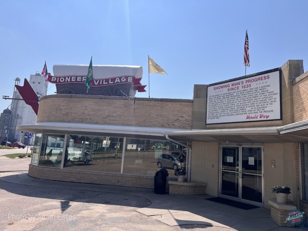 Exploring the Antique Aircraft Collection at Pioneer Village 10 Entrance to the Harold Warp Pioneer Village Adam Estes