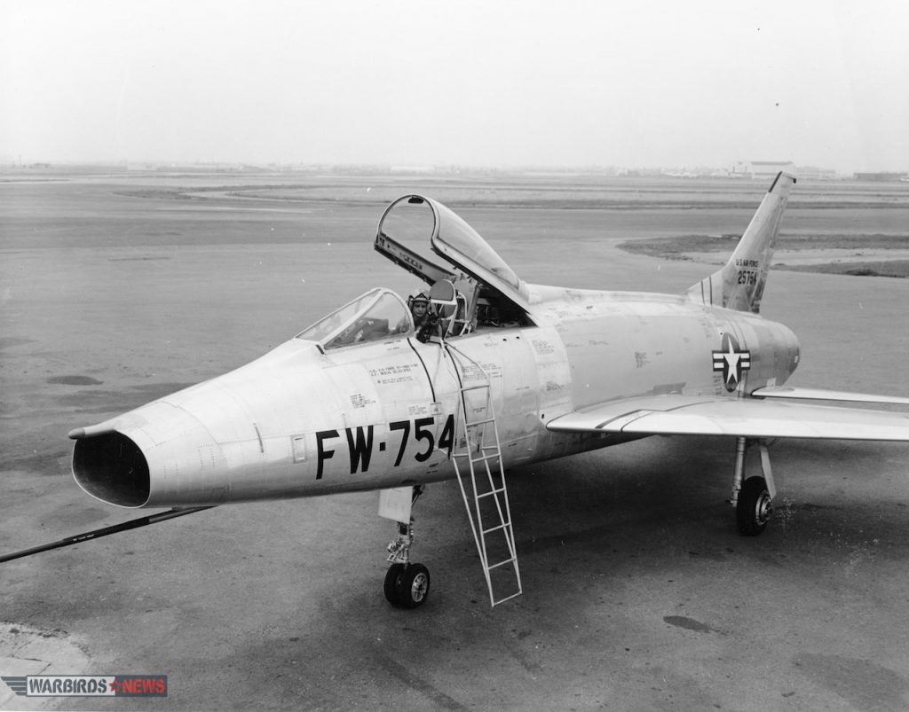 Today in Aviation History: First Flight of the North American F-100 Super Sabre 11 F 100 Robert F. Dorr Collection1