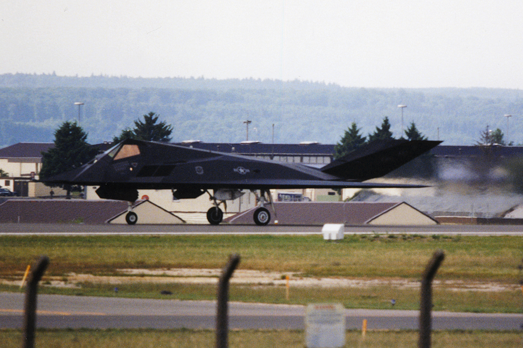 F-117A Nighthawk Arrives At Stafford Air & Space Museum 11 F 117A USAF 82 0819 Raven Beauty