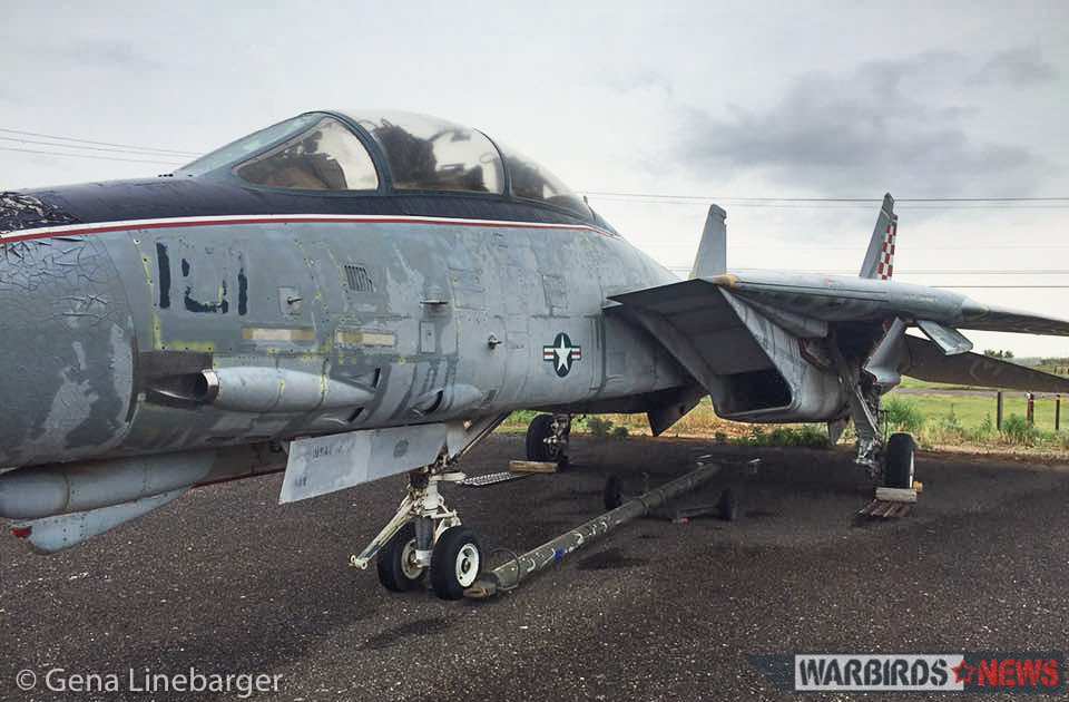 Preserving F-14 Tomcat 'Fast Eagle 102' - Gulf of Sidra Incident Survivor 12 Another view of Fast Eagle 102. (Photo by Gena Linebarger - High Sky Wing Leader)