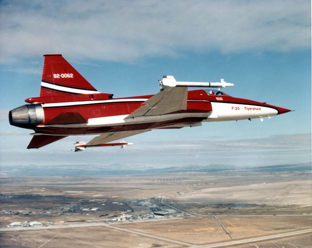 Grounded Dreams: Northrop F-20 Tigershark, One of the Best Fighters That Never Went Into Production 12 F 20 Northrop colors in flight