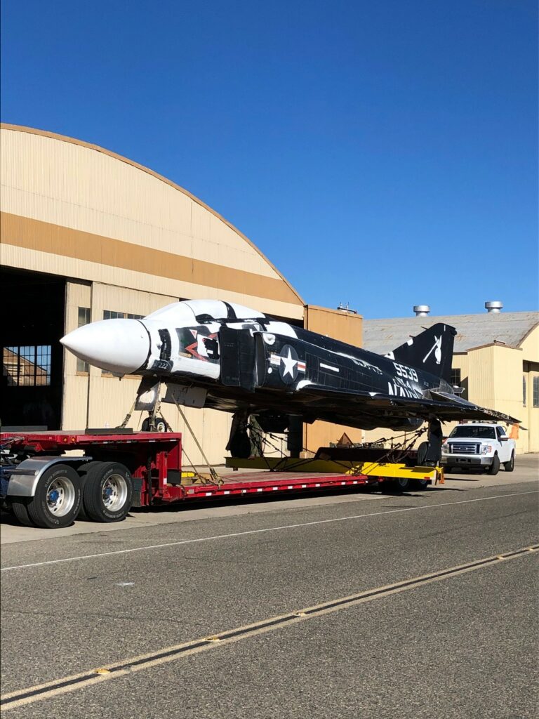 F-4S Phantom II “Black Bunny” Arrives at Castle Air Museum 10 F 4S Phantom II Black Bunny Arrives at Castle Air Museum
