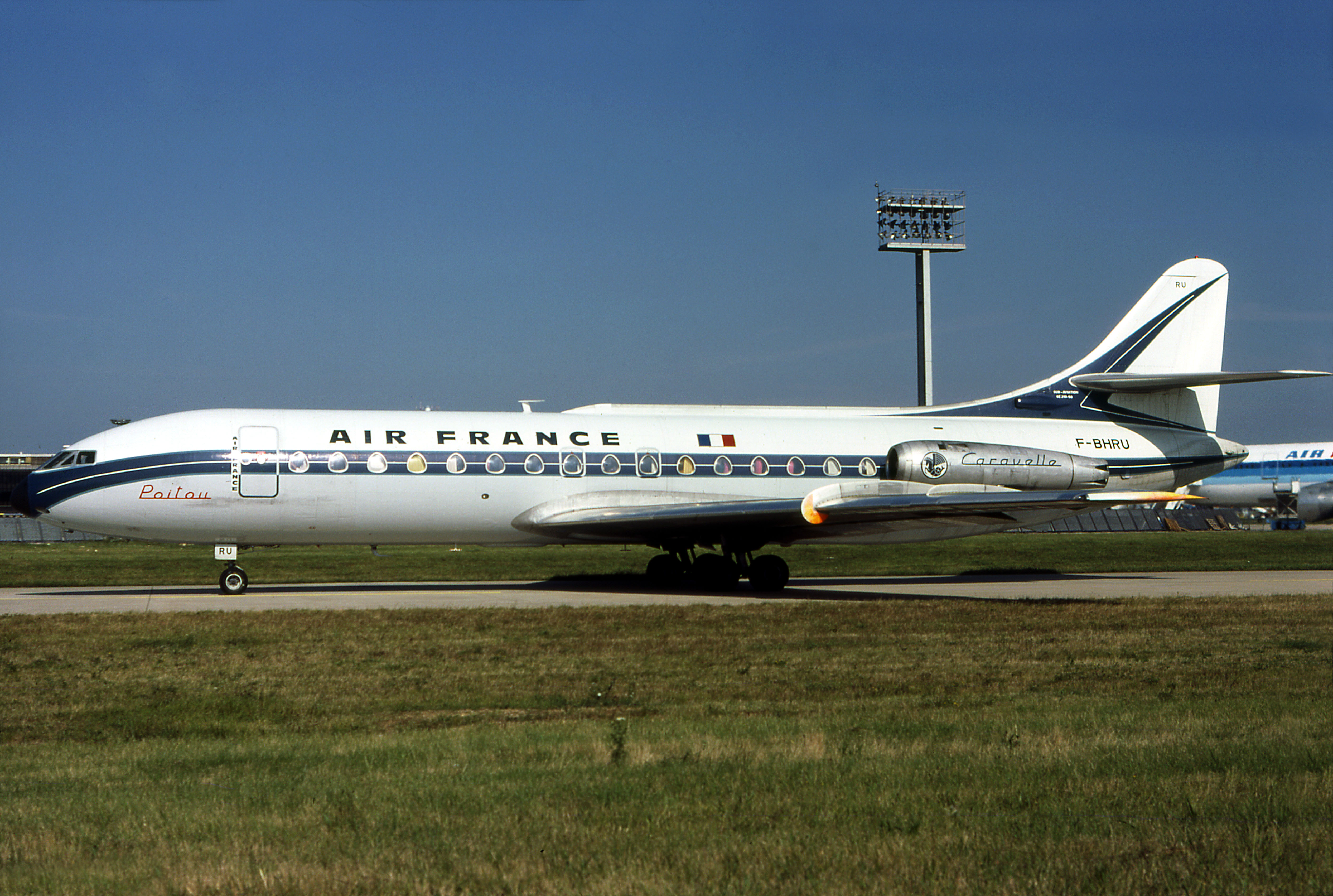 Sud Aviation Caravelle Cockpit Simulator 13 Nils Andersson's Caravelle when it was still in service with Air France at Orly Airport in August, 1978. (photo via Nils Andersson)