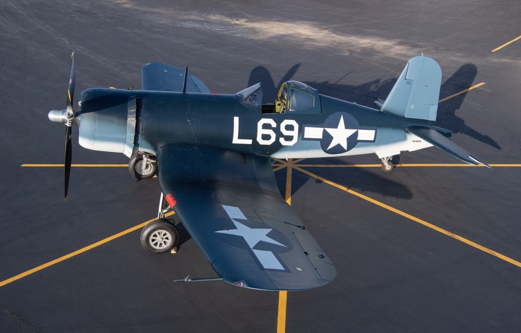 2018: Warbird Year In Review 24 F3A Corsair at Ezell Aviation Jay Miller photo 01