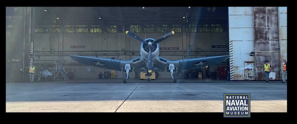 The National Naval Aviation Museum Birdcage Corsair Goes on Display 10 F4U 1 22Birdcage22 Corsair