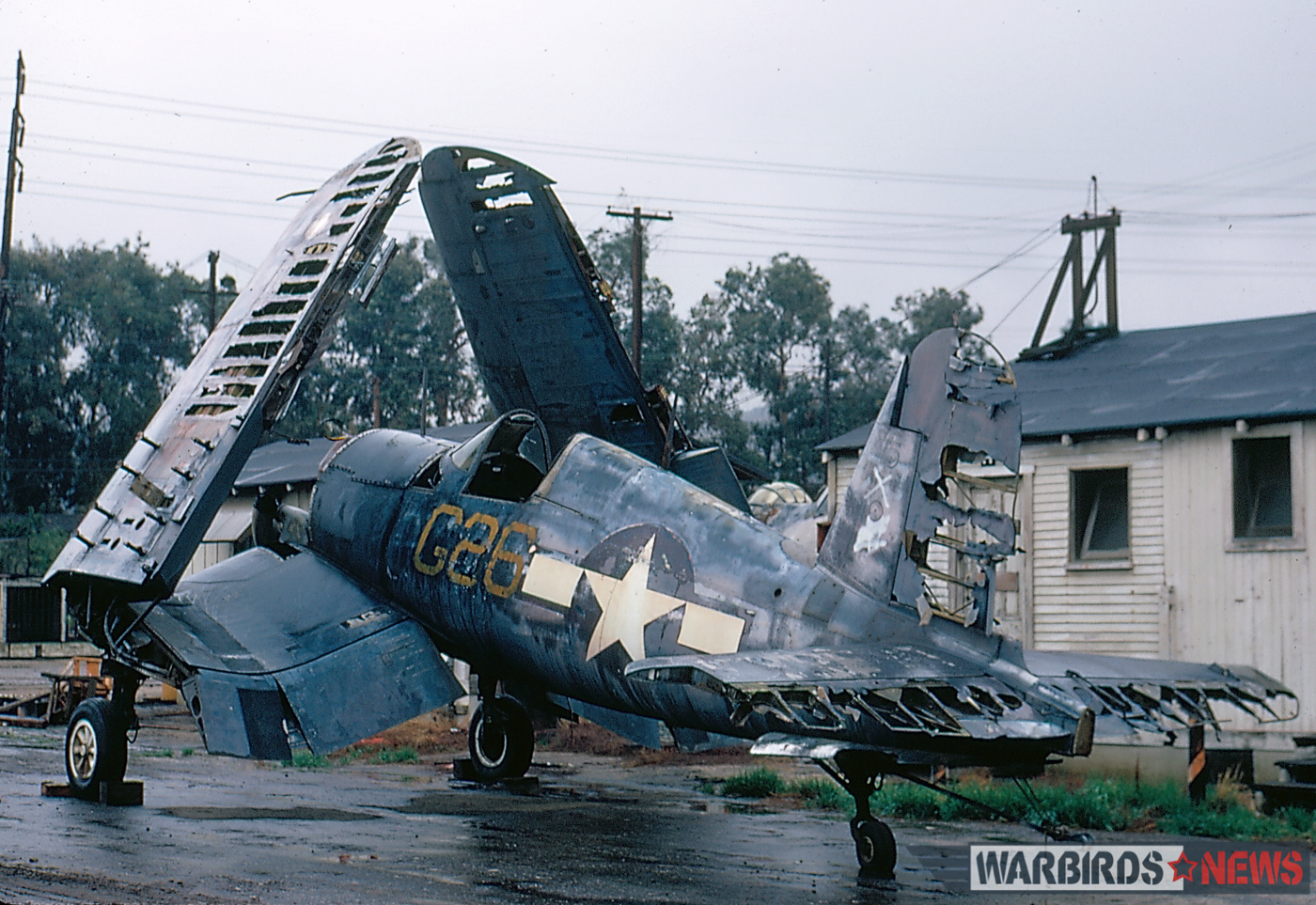 Planes of Fame’s F4U-1A Corsair Flies Again after Two-Year Refit 12 F4U 1A 17799 MGM 3 Culver City CA January 1970 Bruce Orris via Jim Sullivan