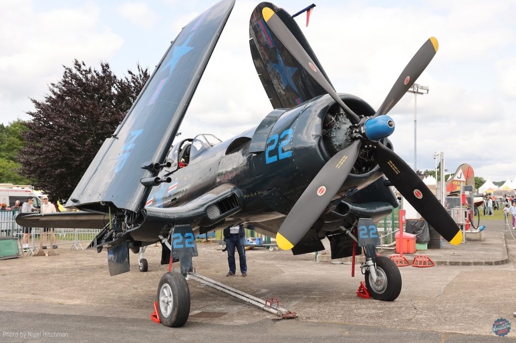 La Ferté-Alais 2025: Highlights from the 52nd "Le Temps des Hélices" Airshow 69 F4U Corsair R6 2591