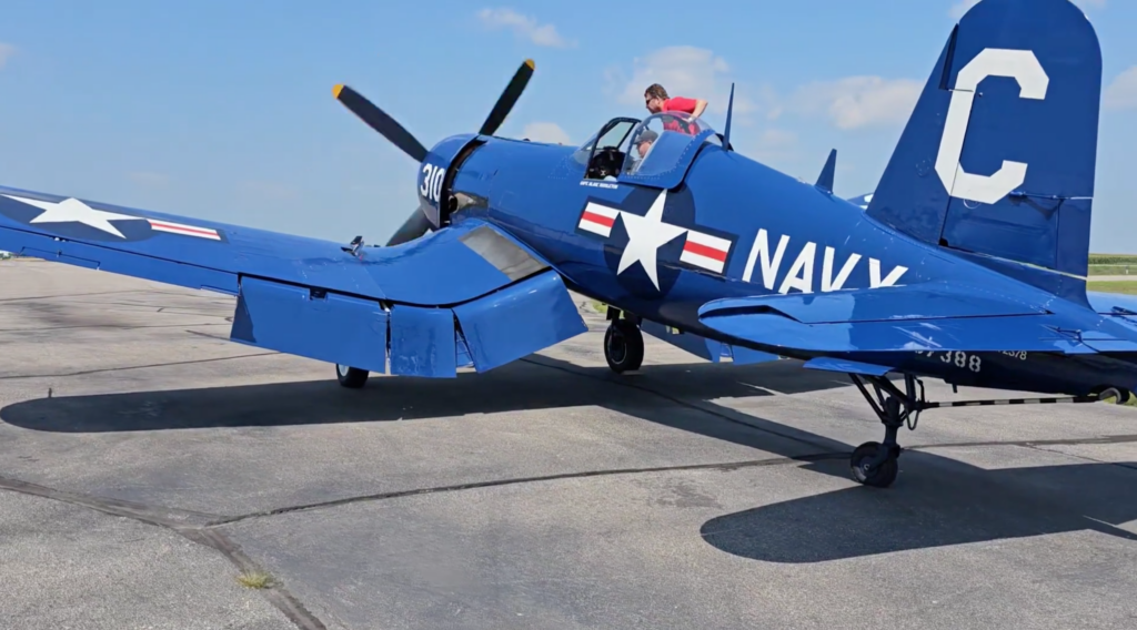 F4U-4 Corsair To Be Loaned To Fagen Fighters WWII Museum 10 F4u Corsair BuNo 97388 Jerry Beck and Fagen