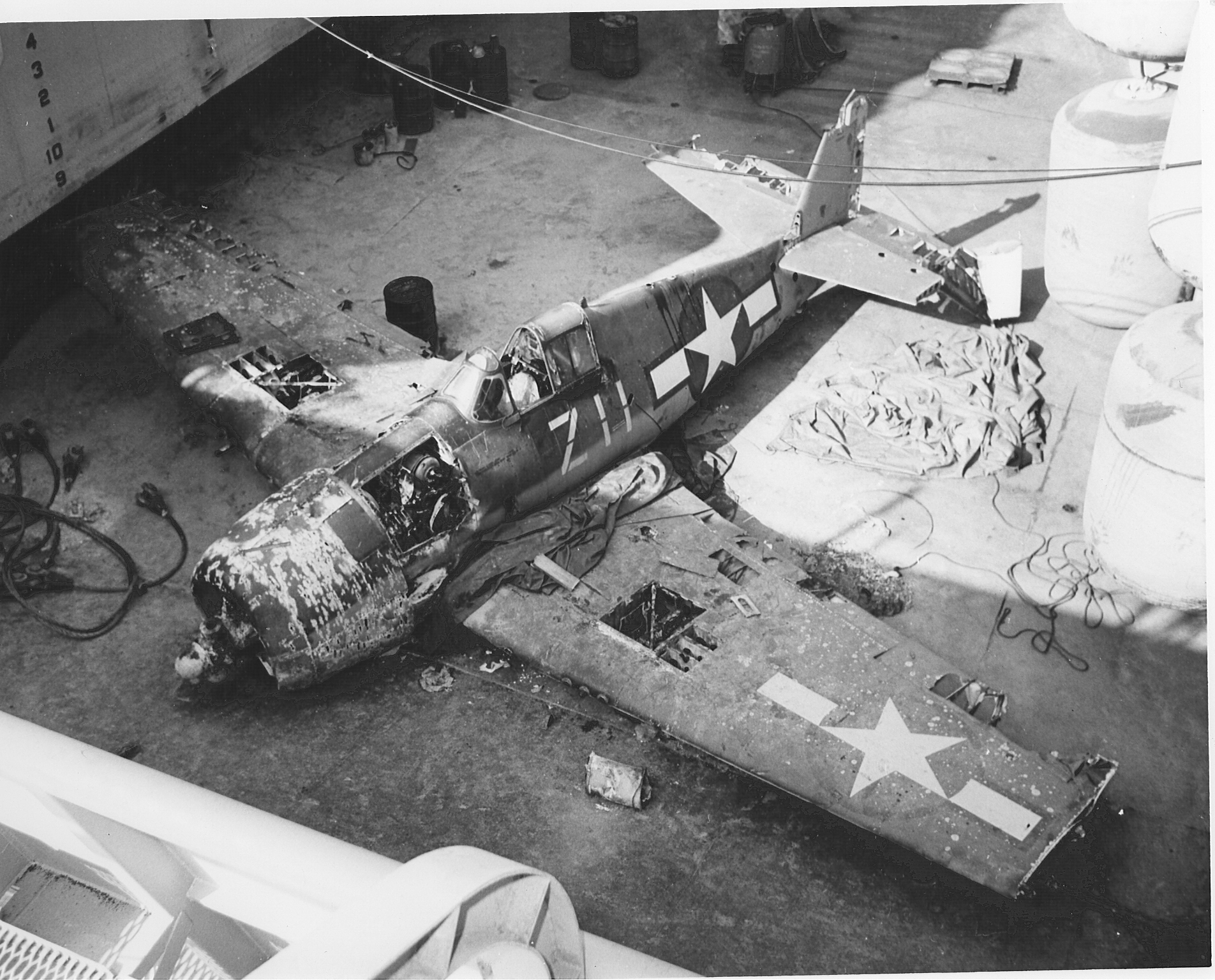 From the Bottom of the Sea to Wildwood: The Incredible Story of the F6F Hellcat at the NAS Wildwood Aviation Museum 15 F6F21 010