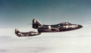 Neil Armstrong Records Unveiled At Wapakoneta Museum 11 F9F 2 Panthers VF 51 over Korea 1951