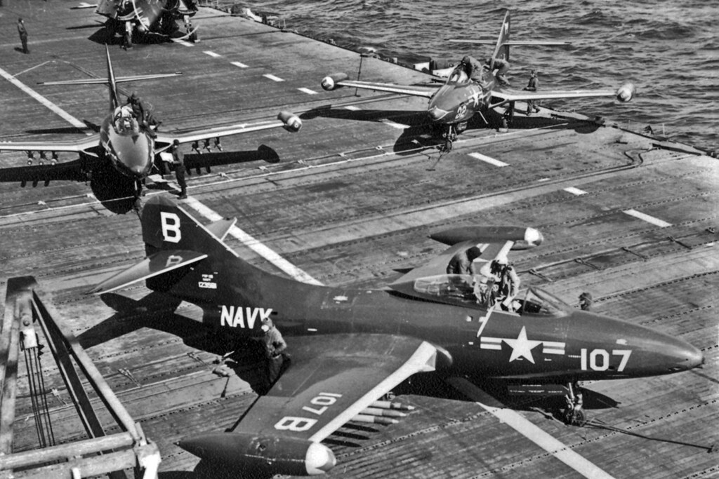 Today in Aviation History: Flying Blind 12 F9F Panther