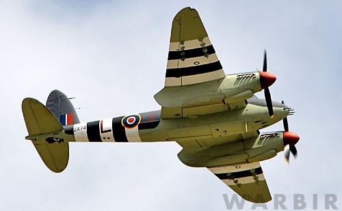 Mosquito Flying Demo at Planes of Fame 10 FB.MkVI Mosquito Charles Somers Warbird Collection 2