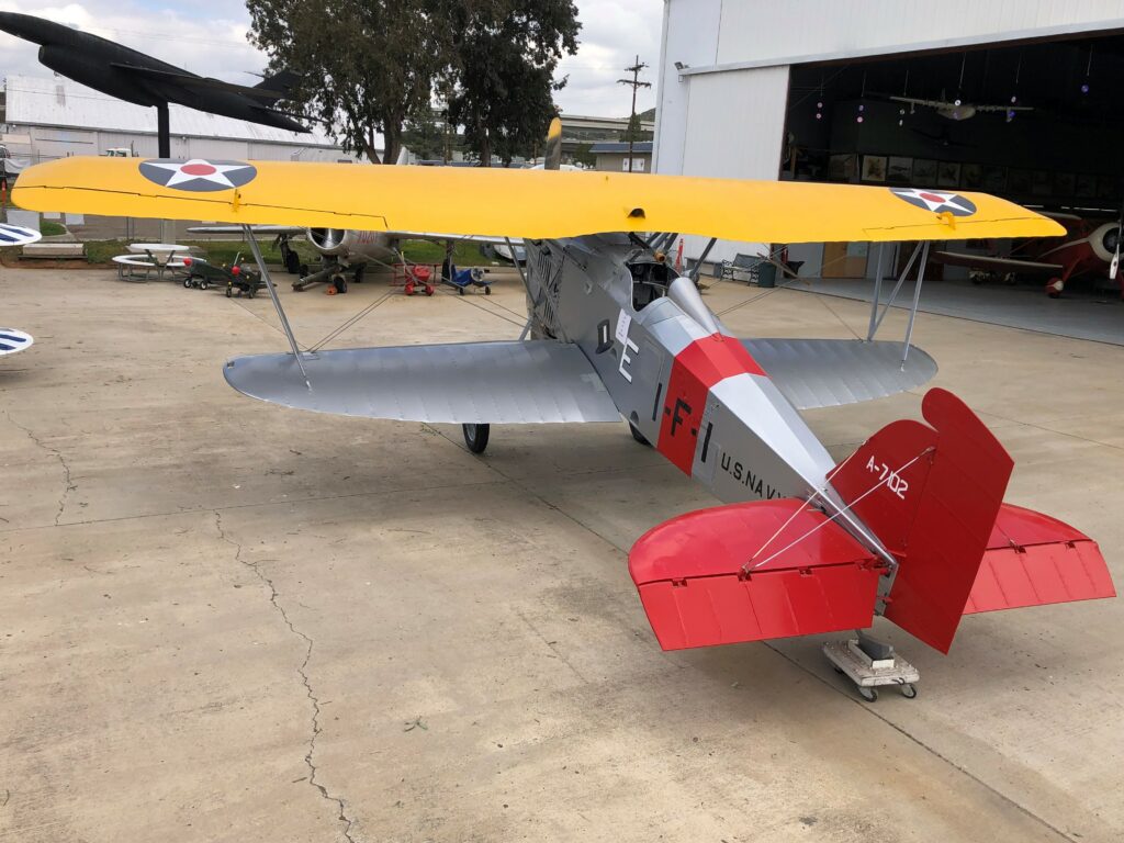 Restoring an Icon: The Boeing FB-5 Hawk 11 FB5 0306 1