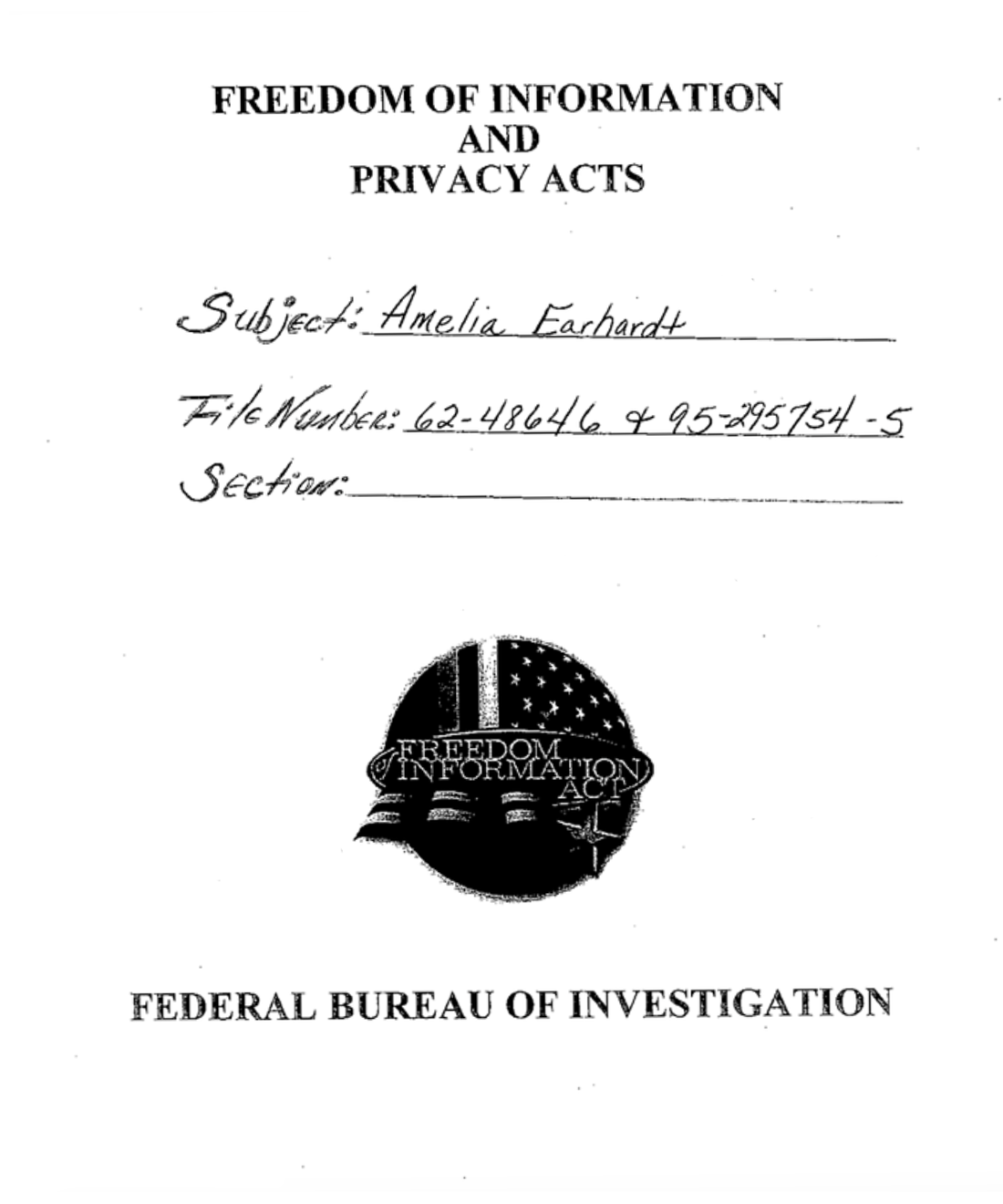 Donald Trump Calls for Declassification of Amelia Earhart Records 12 FBI files on amelia Earhart