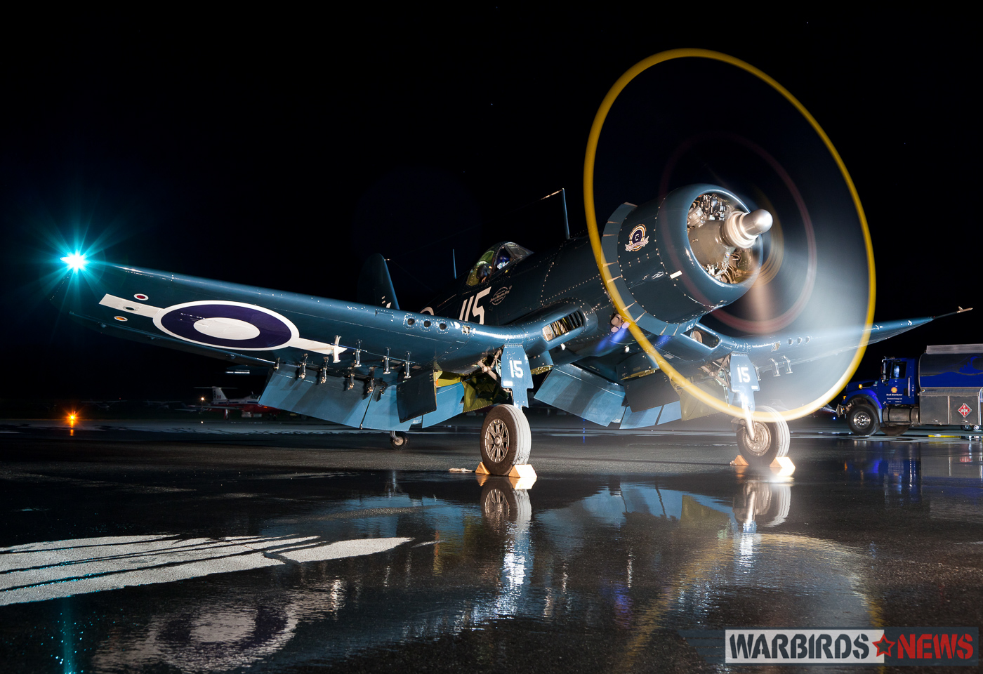 POOR LITTLE LAMBS - The Corsairs of Baa Baa Blacksheep 37 FG-1D Bu.92106 with Vintage Wings of Canada in Gatineau, Quebec in 2011. (photo by Richard Mallory Allnutt)