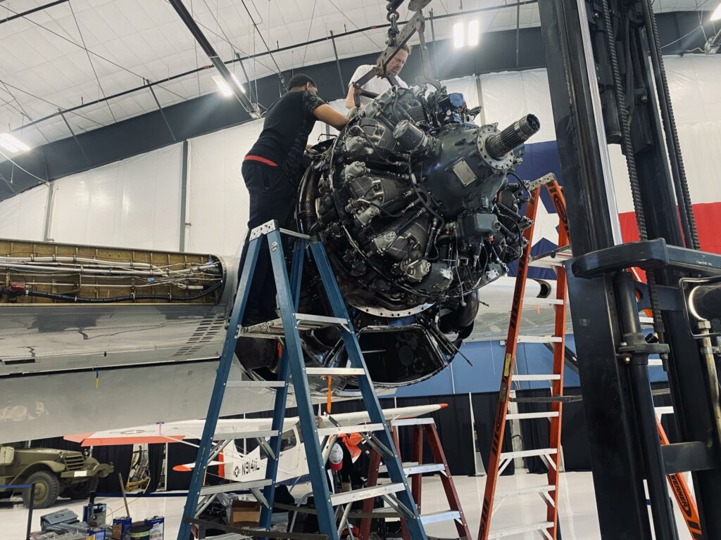 B-29 Superfortress FIFI Nears Return to Flight After Critical Engine Repairs 11 FIFI maintenance April 2024 04