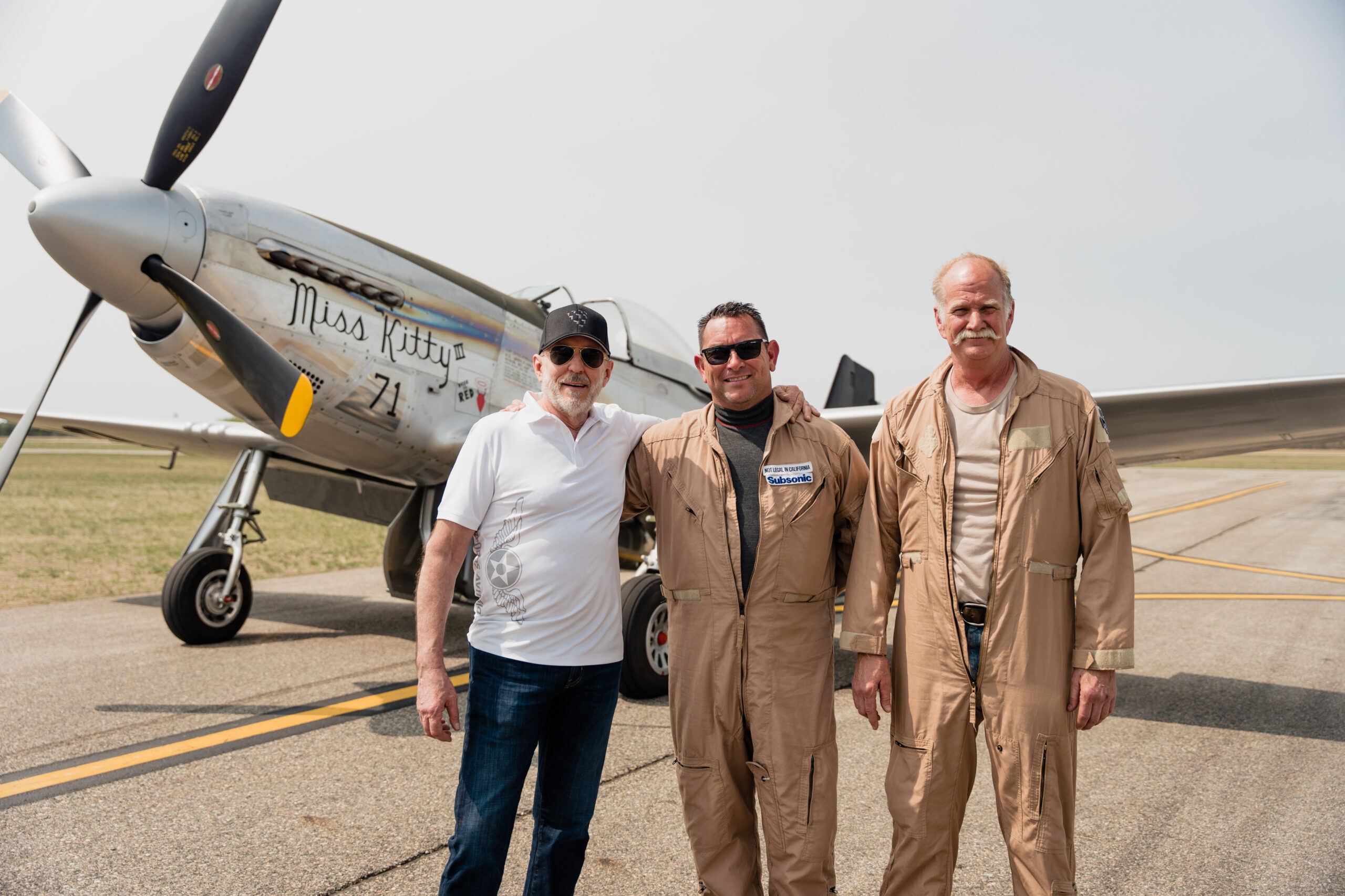 Dakota Territory Air Museum's P-47D Flies! 18 FIRST FLIGHT P 47D 23RA SERIAL 42 27609 7