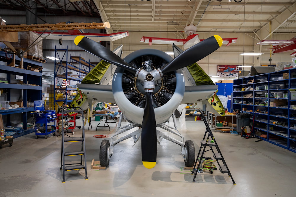 Celebrating The Completion of FM-2 Wildcat Recovered From Lake Michigan 16 FM 2 Wildcat 57039 May 23