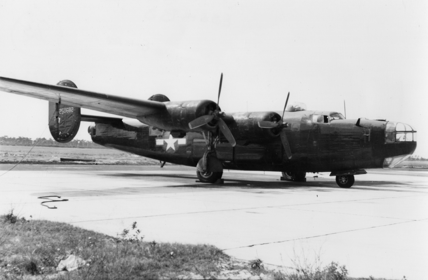 Pioneer of Tactical Airlift visits MacDill AFB 11 A B-24 Liberator (serial number 42-50682) of the 492nd Bomb Group