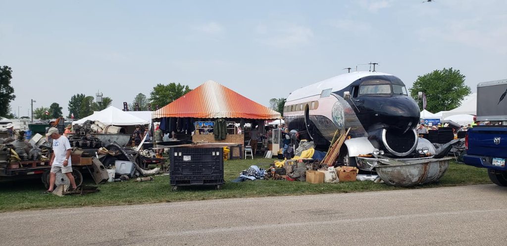 The Fabulous Flamingo: Gino Lucci’s Journey from Air Force to Aviation Salvage and a One-of-a-Kind Motorhome 20 Fabulous Flamingo at OSHKOSH