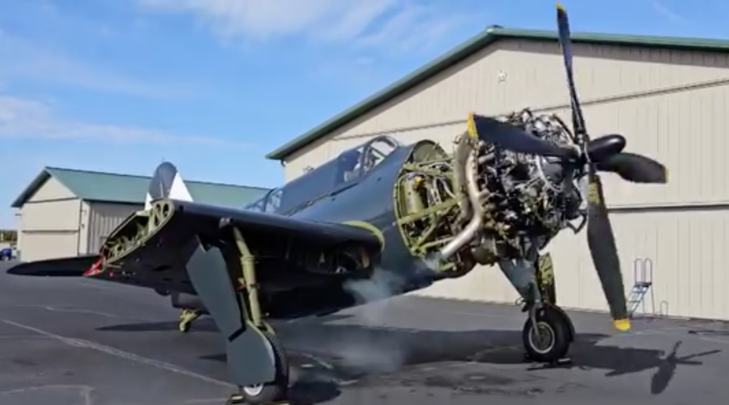 Fagen Fighters SB2C-5 Helldiver - First Engine Runs! 10 After 79 years, Fagen Fighters SB2C-5 Navy Helldiver, known as "the Beast" roared back to life yesterday at Fagen Fighters WWII Museum. Fagen Fighters Restoration team led by Brandon Deuel was on hand for the engine-run and aircraft taxiing. Evan Fagen, the museum Chief Pilot was at the controls.