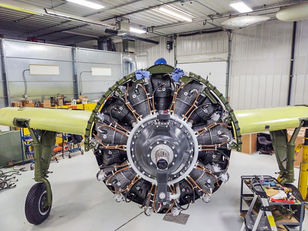 Fagen Fighters’ Curtiss SB2C-5 Helldiver – Restoration Update – February, 2022 11 Fagen Fighters SB2C Helldiver 4 1024x768 1