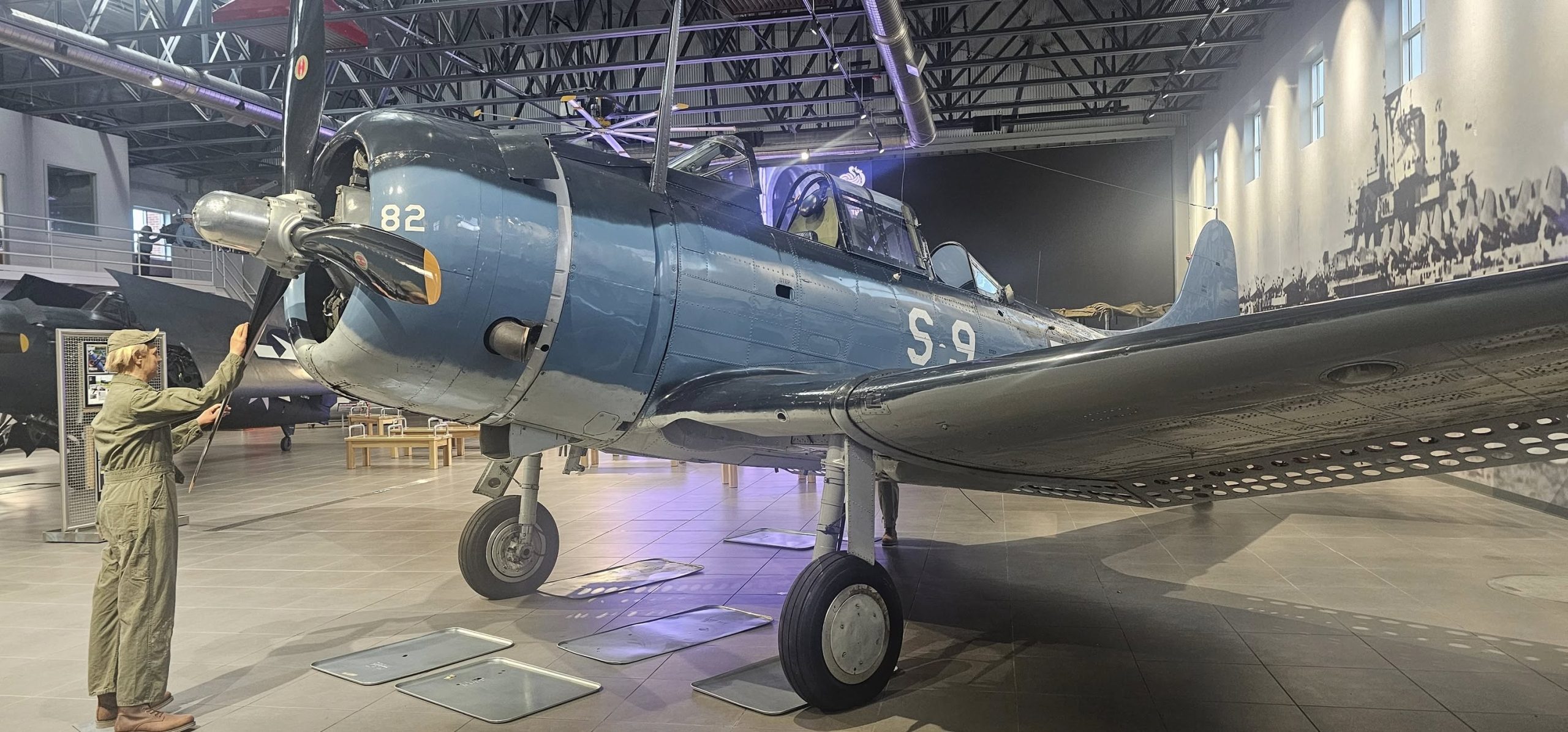 Fagen Fighters WWII Museum SBD Dauntless Arrives Ahead of ‘Victory at Sea’ Event 11 Fagen Fighters WWII Museum SBD Dauntless Arrives Ahead of ‘Victory at Sea Event n scaled