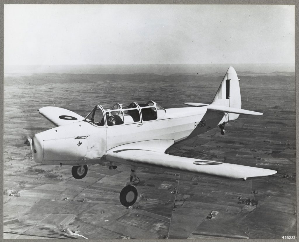 Restoration Begins on Fairchild Cornell Mk.I at the Military Aviation Museum 11 Fairchild Cornell FH651 42 14299 the first production Cornell Mk.I seen here likely flying near Fairchilds factory in Hagerstown MD. Photo via Fairchild Factory NARA