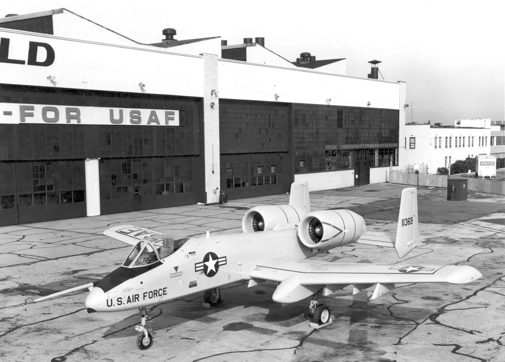 Today in Aviation History: First Flight of the Fairchild Republic A-10 Thunderbolt II 12 Fairchild Republic YA 10A 71 1369. U.S. Air Force