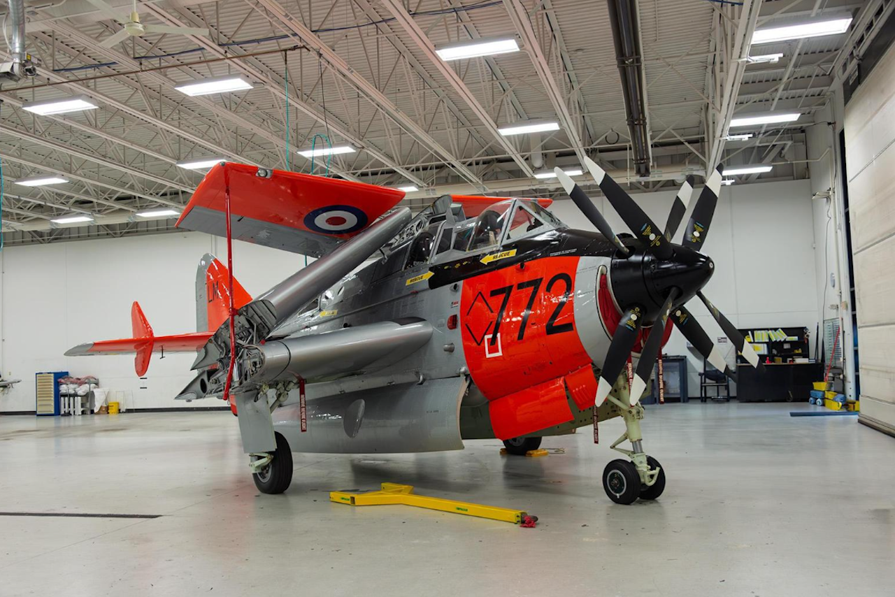 World’s Last Flying Fairey Gannet Offered for Sale 15 Fairey Gannet XT752