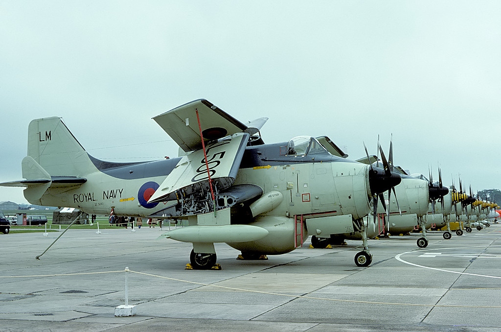 World’s Last Flying Fairey Gannet Offered for Sale 10 Fairey Gannet Royal Navy