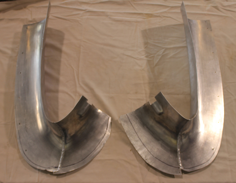 XP-82 Twin Mustang - June, 2017 - Restoration Update 13 Outboard fuselage to wing leading edge fairings. (photo via Tom Reilly)