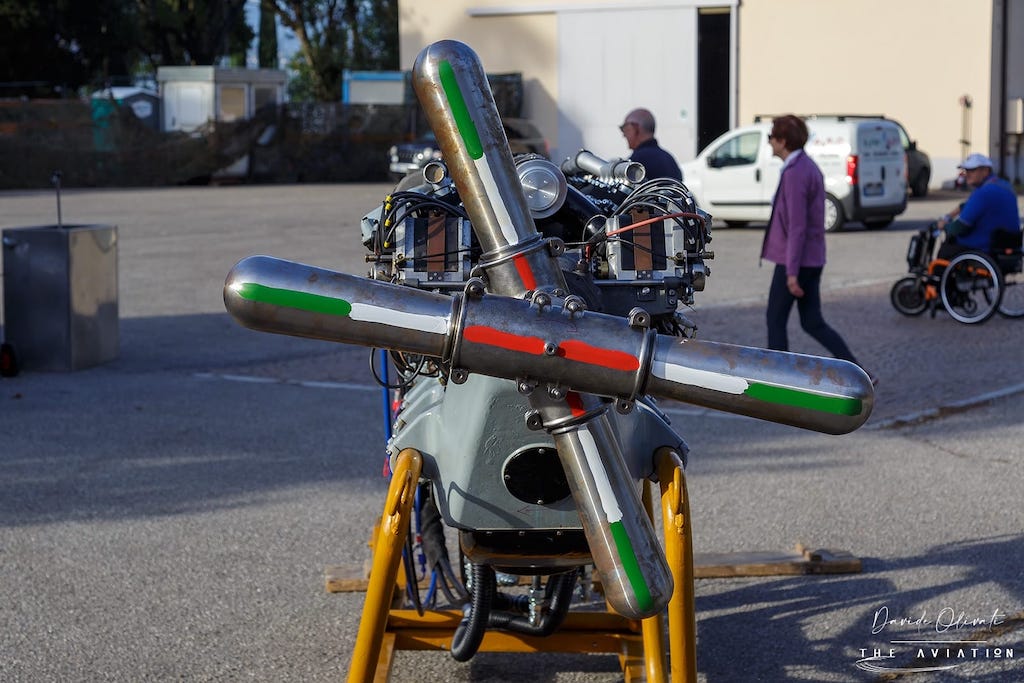 "Awakening of the Myth" - Fiat AS.6 Engine of Macchi-Castoldi Fame Roars to Life! 15 Fiat AS6 Engine Davide Olivati Photo 2023 10 23 01 47 14 2