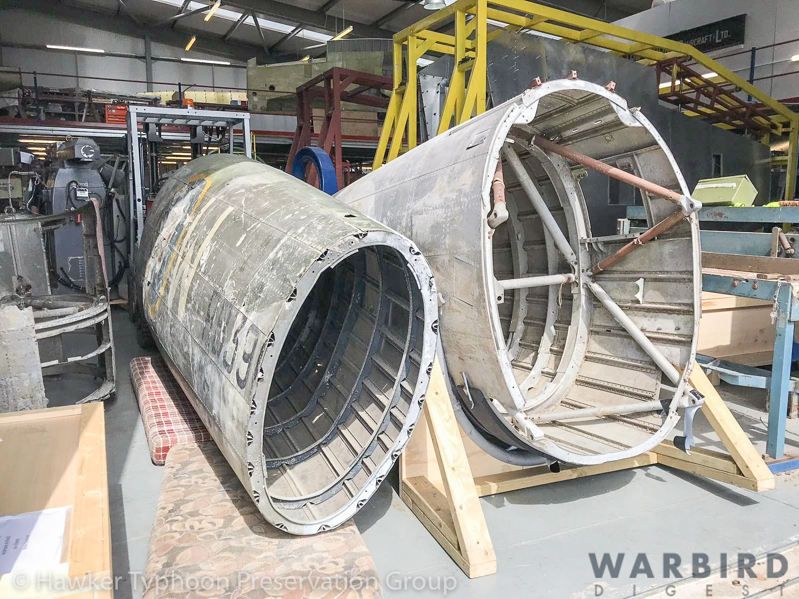 Hawker Typhoon RB396 - Restoration Update 63 Fig 1