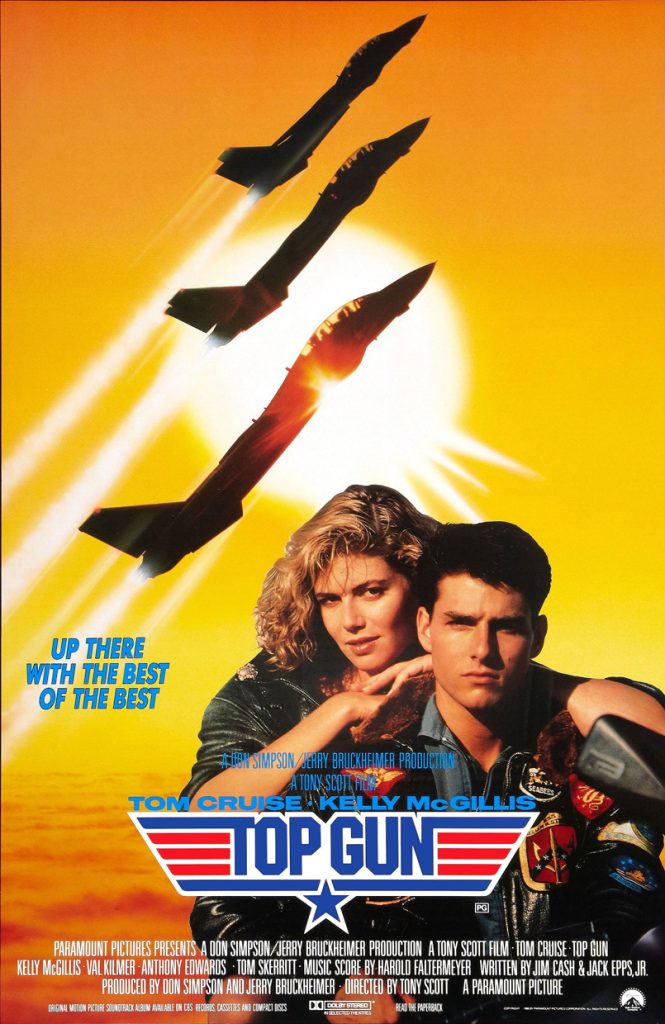 Today in Aviation History: Top Gun Opens in U.S. Theaters 11 Film poster for Top Gun film Copyright 1986 Paramount Pictures